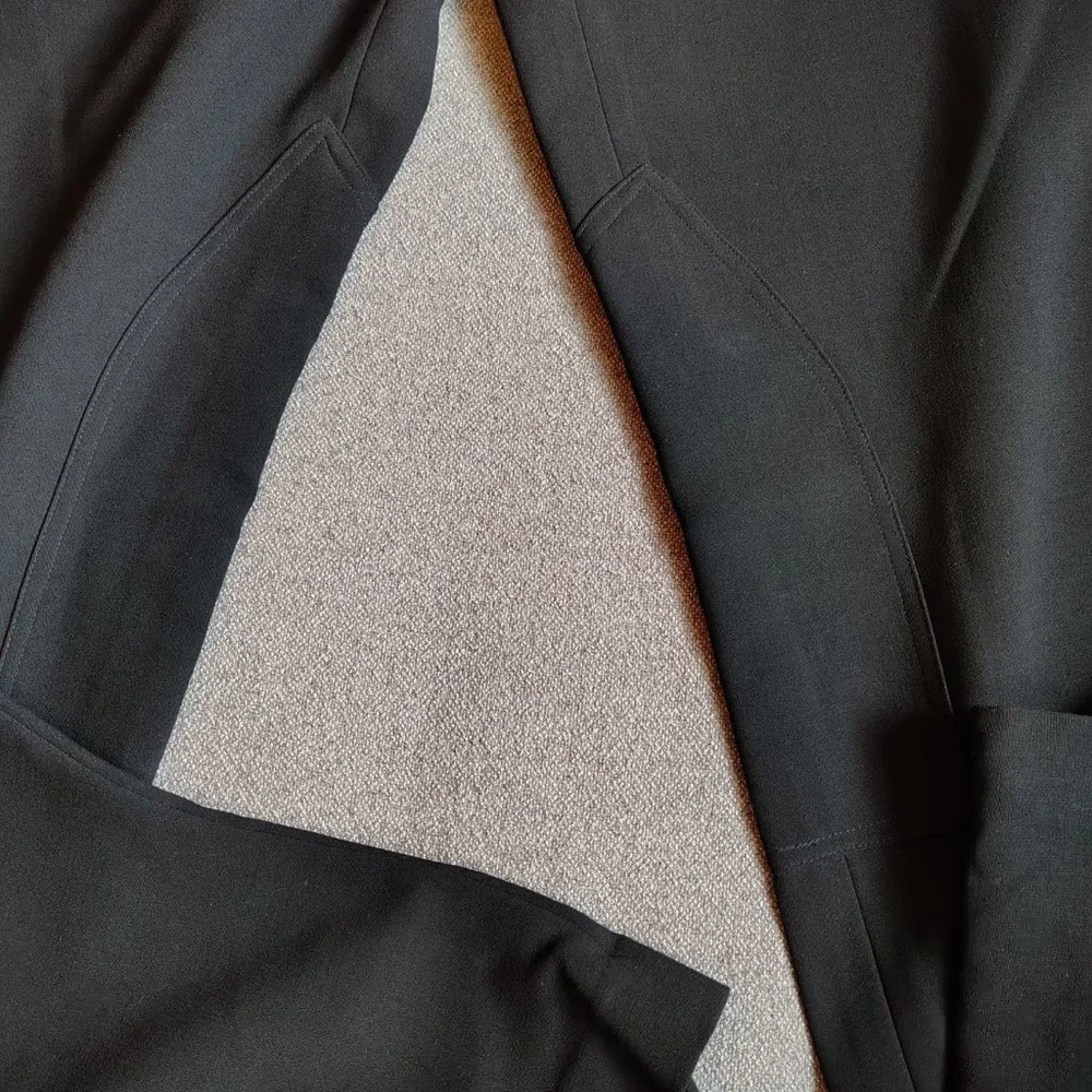 Ralph Lauren black label 100% wool equestrian riding pants women 12 black